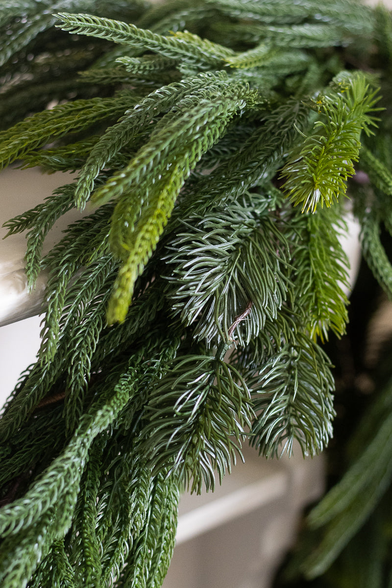 Real Touch Mixed Evergreen Garland (183cm)