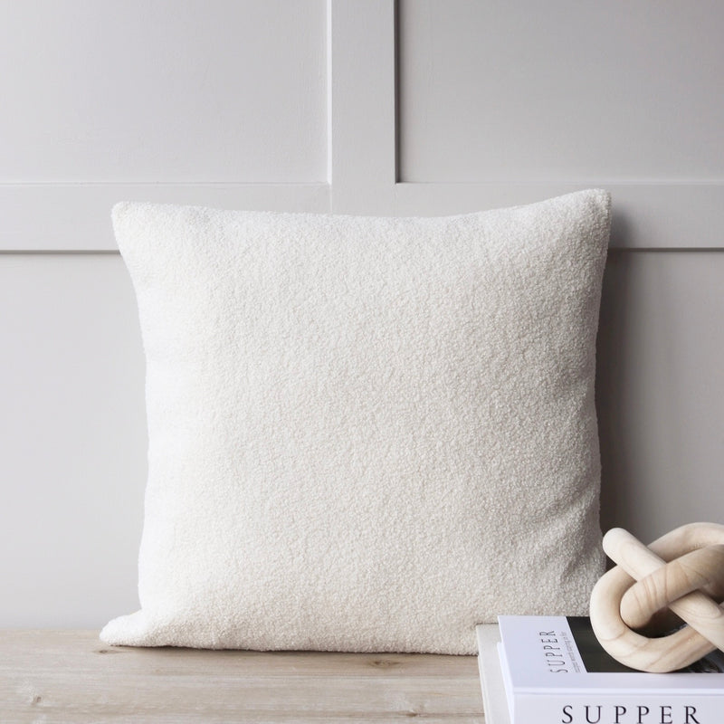 Malham Cushion - Ivory