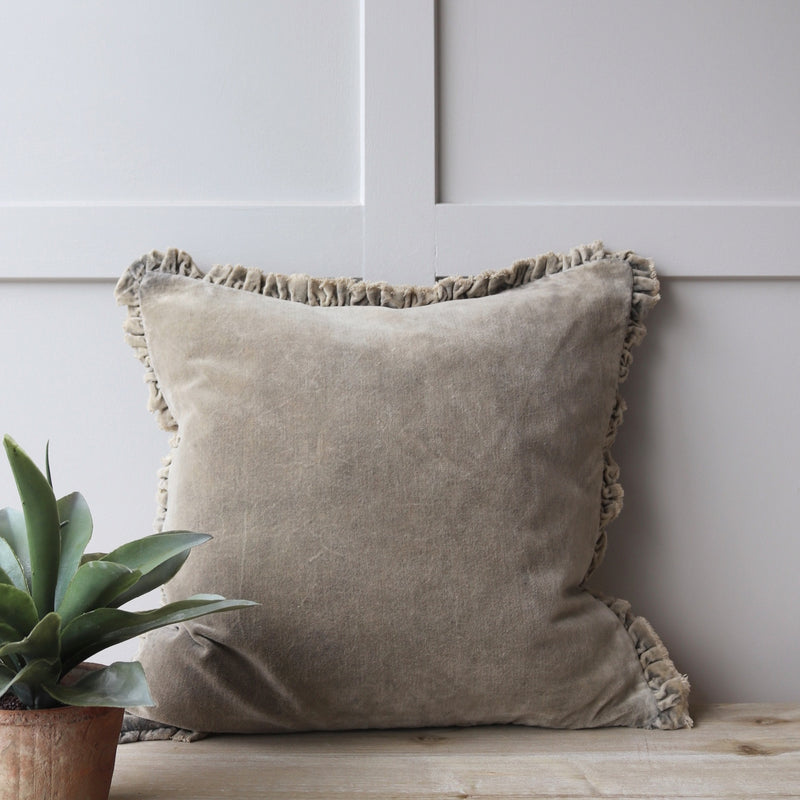 Bertie Cushion - Taupe