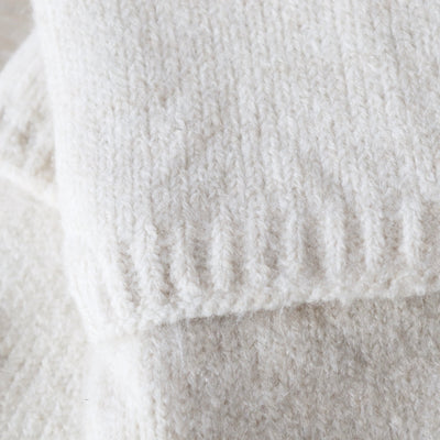 Fingerless Gloves - Cream