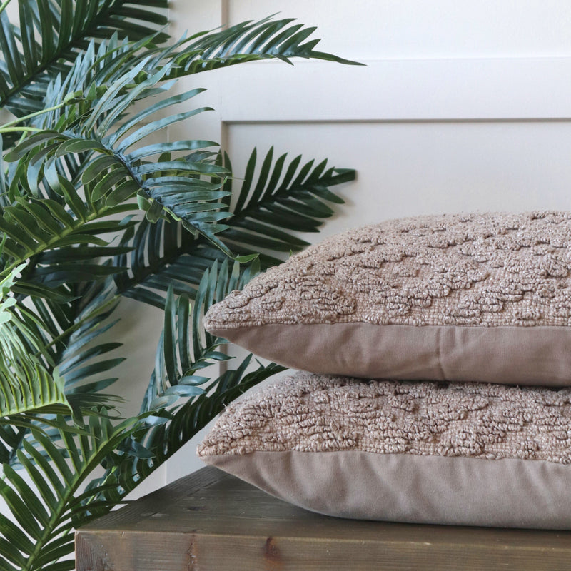 Calvay Aztec Cushion - Taupe