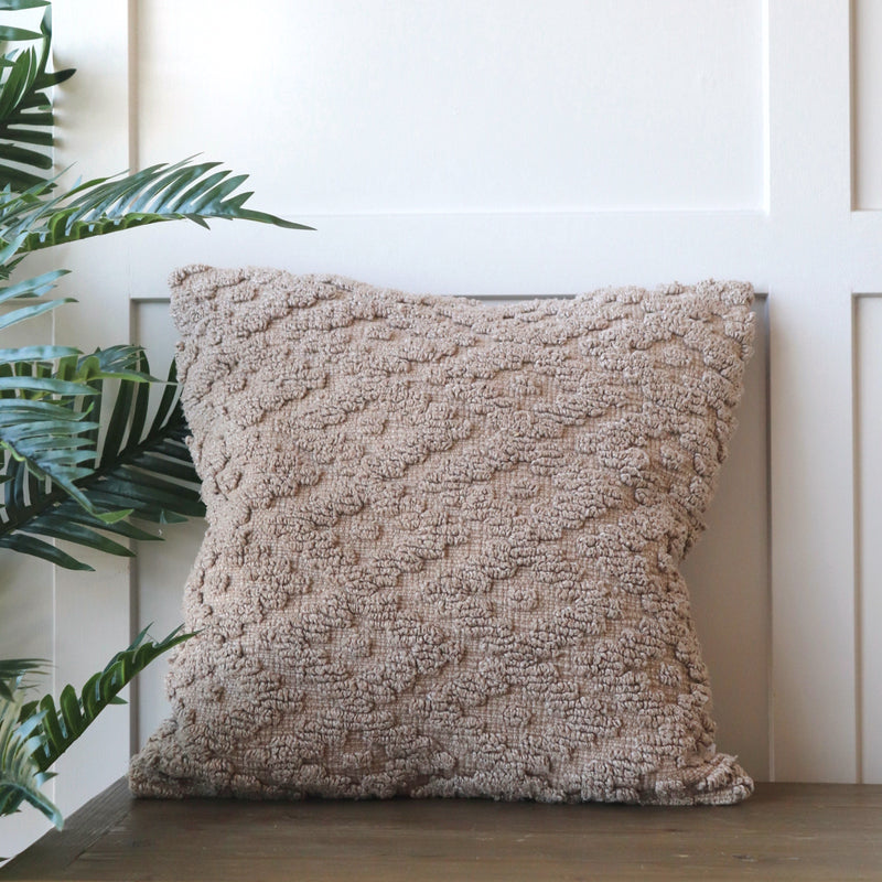 Calvay Aztec Cushion - Taupe