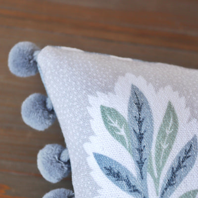 Sessile Leaf Print Bolster Cushion