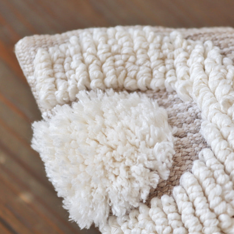Fosse Tufted Ovals Bolster Cushion