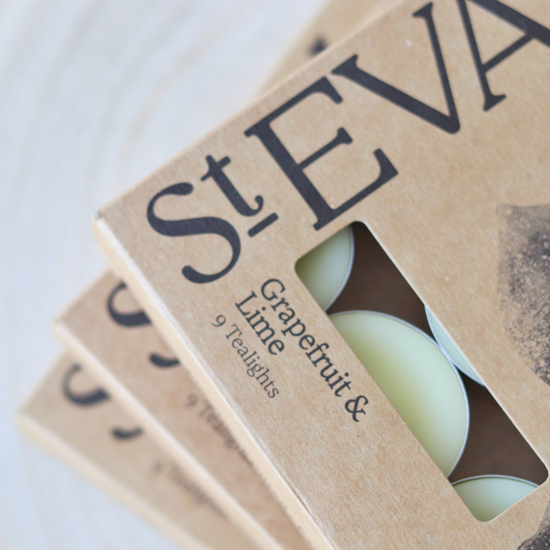St Eval Boxed Tealights - Grapefruit &amp; Lime