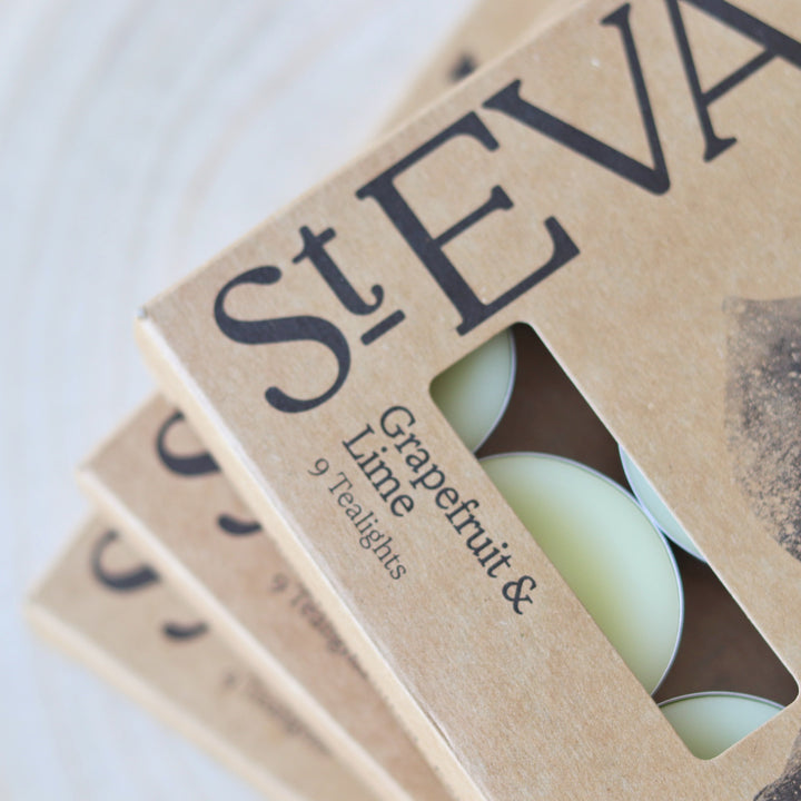 St Eval Boxed Tealights - Grapefruit &amp; Lime