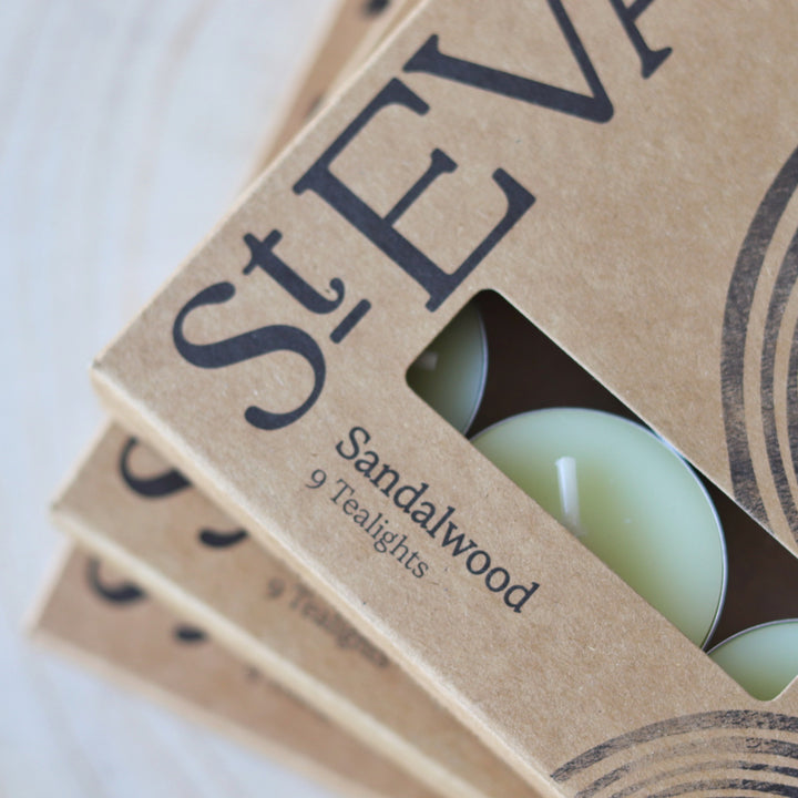 St Eval Boxed Tealights - Sandalwood