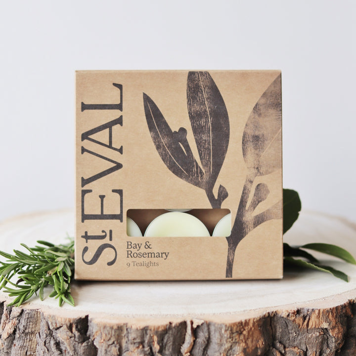 St Eval Boxed Tealights - Bay &amp; Rosemary