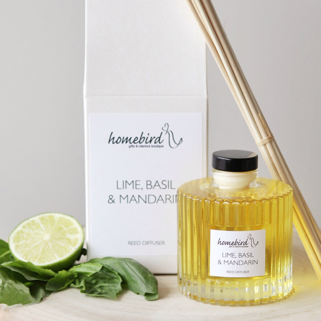 Homebird Bougie Diffuser - Lime, Basil &amp; Mandarin