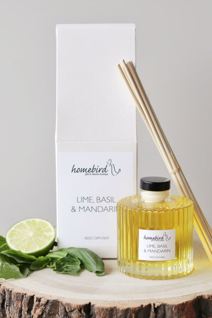 Homebird Bougie Diffuser - Lime, Basil &amp; Mandarin