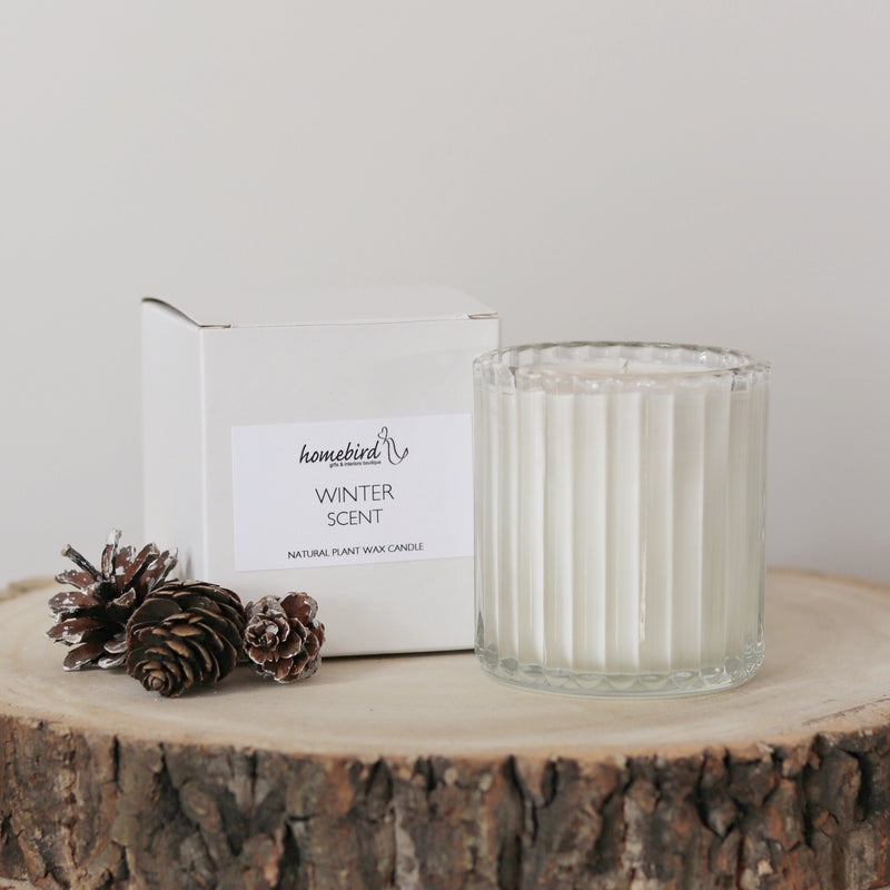 Homebird Bougie Glass Candle - Winter Scent