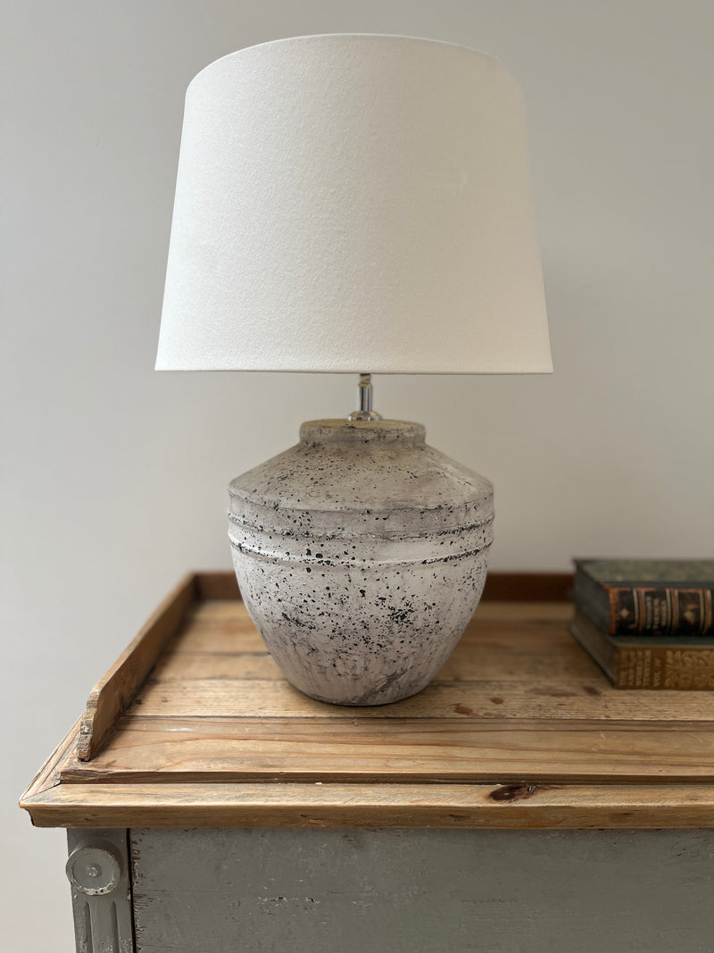 Tara Cement Lamp Base