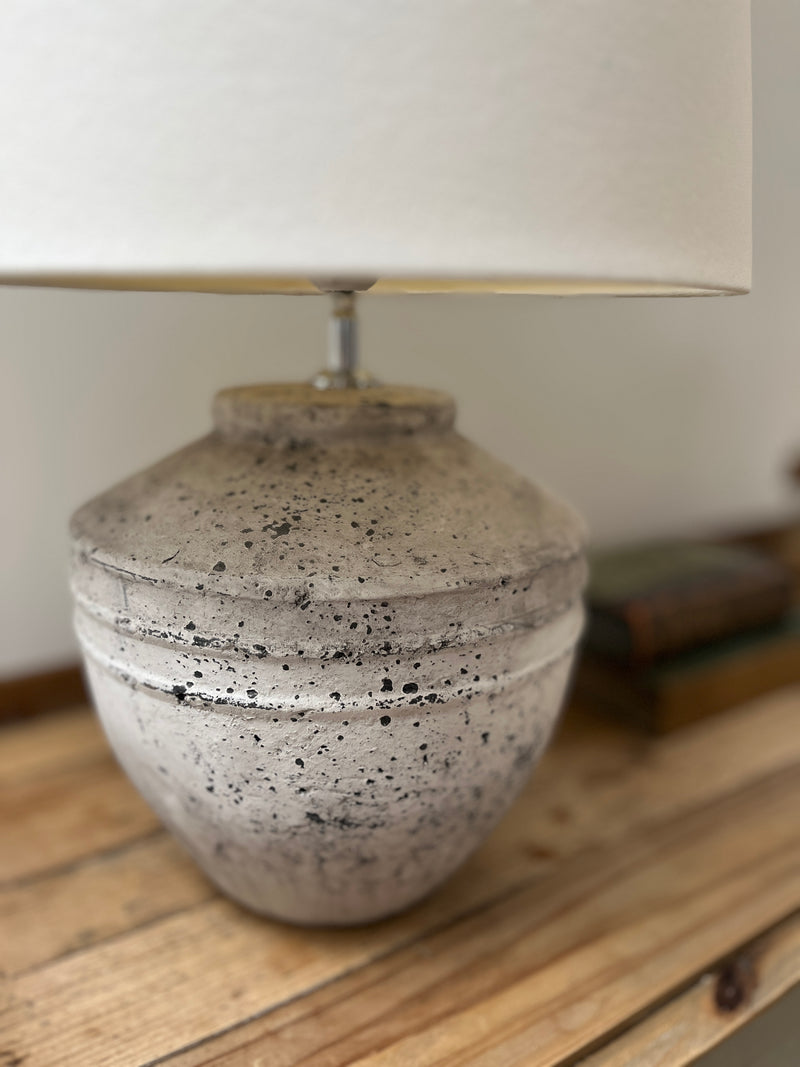 Tara Cement Lamp Base