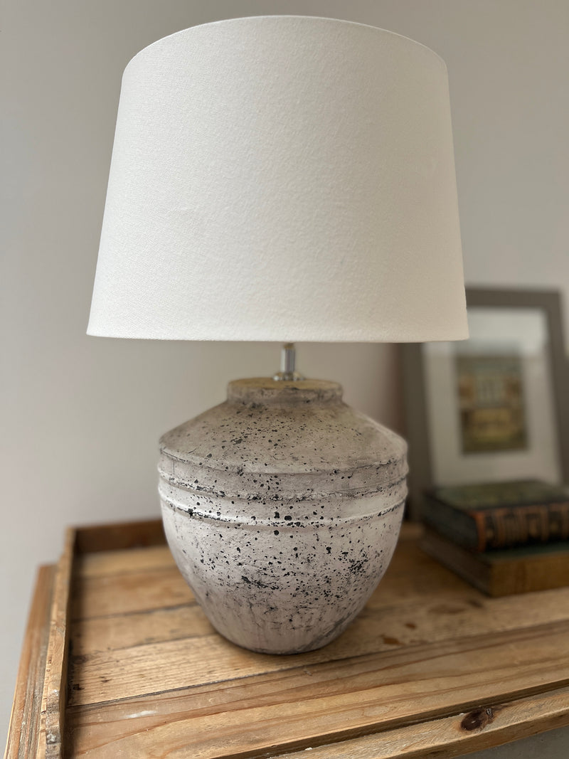 Tara Cement Lamp Base