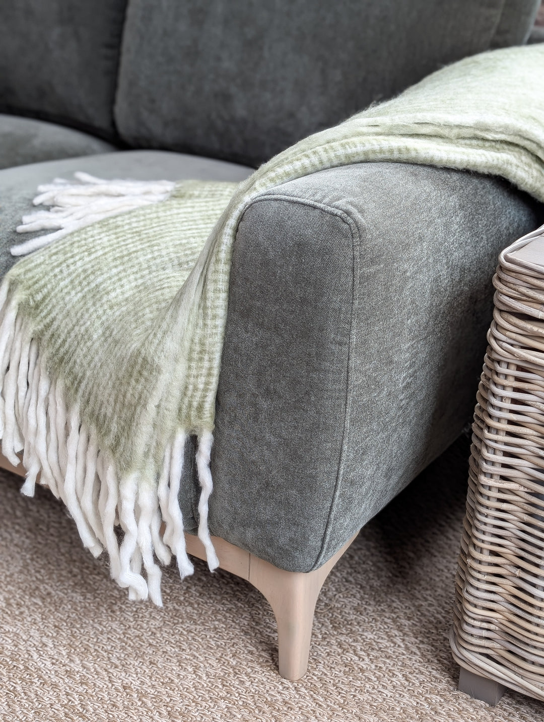Orford Two Seat Sofa - Forest Green