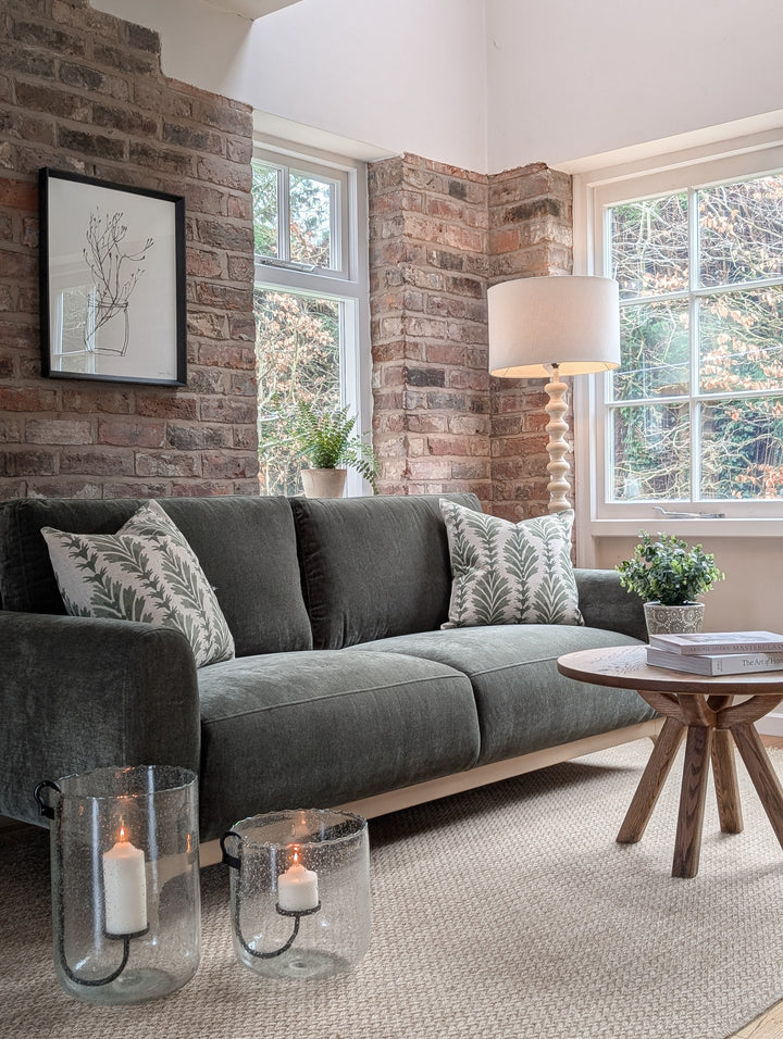 Orford Three Seat Sofa - Forest Green