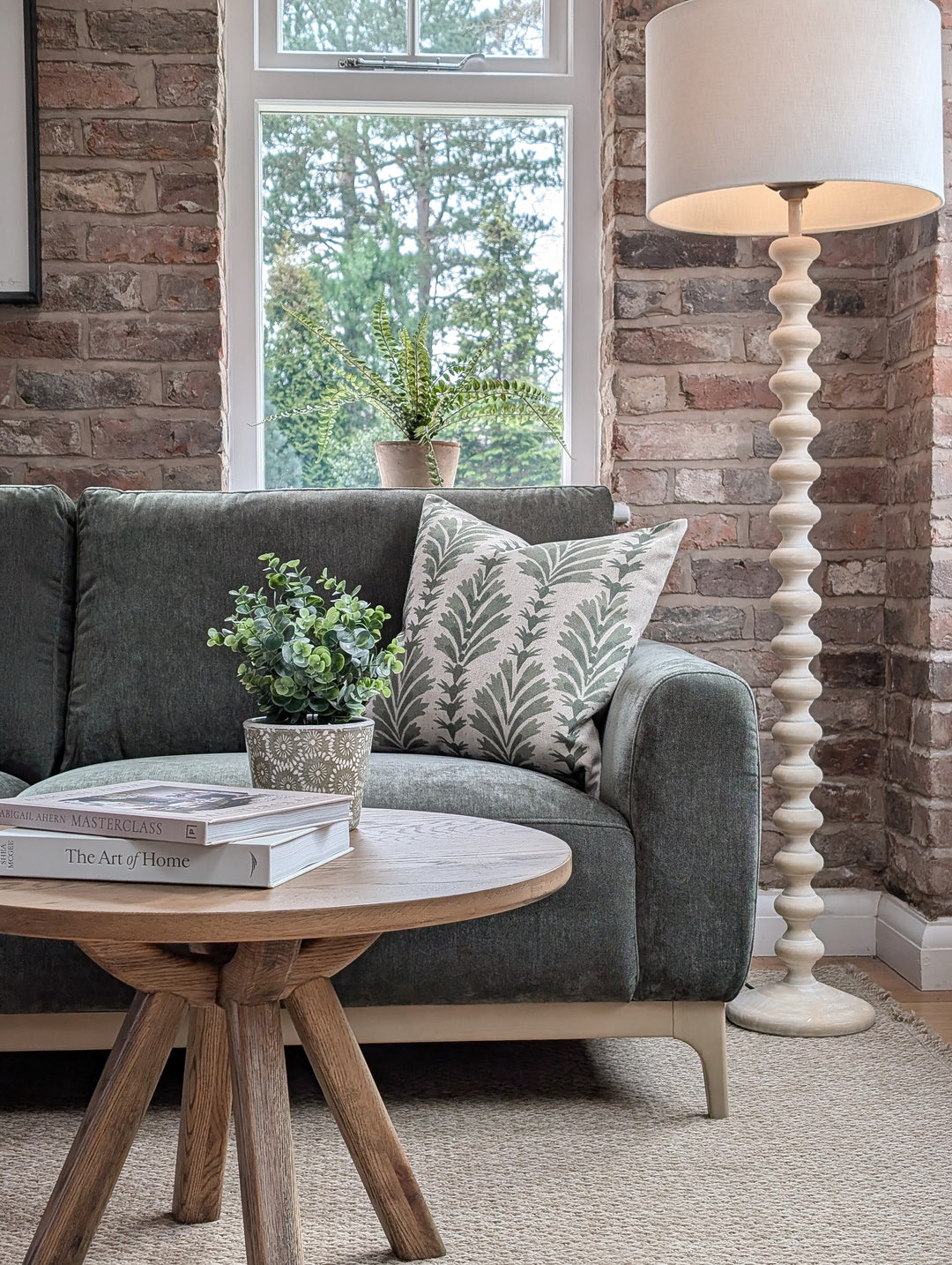 Orford Three Seat Sofa - Forest Green