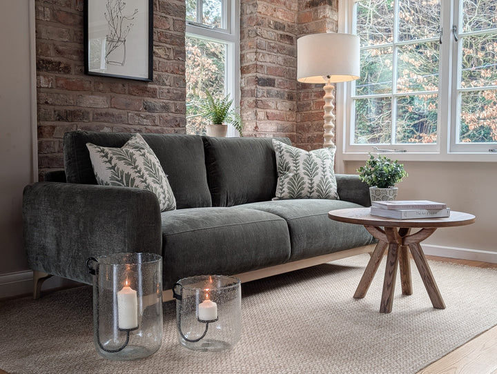 Orford Three Seat Sofa - Forest Green