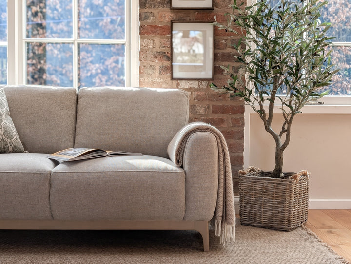 Orford Two Seat Sofa - Taupe Textured