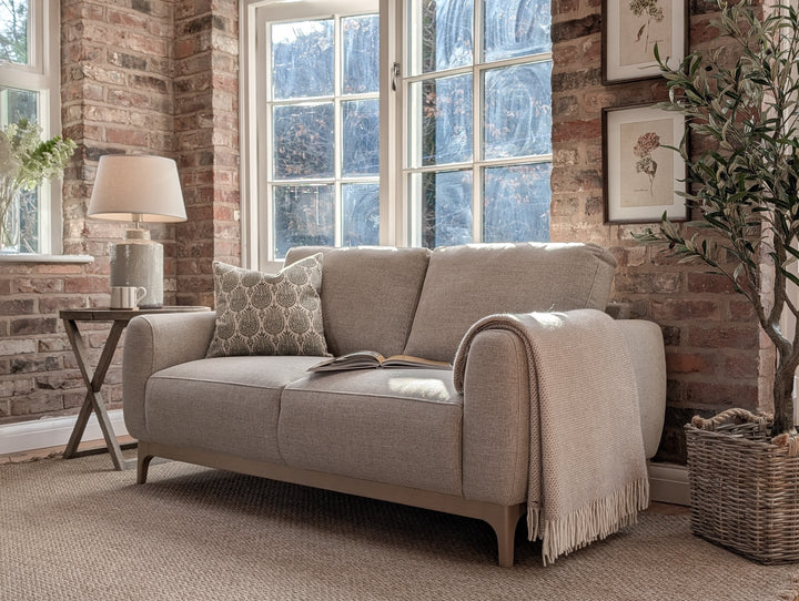 Orford Two Seat Sofa - Taupe Textured