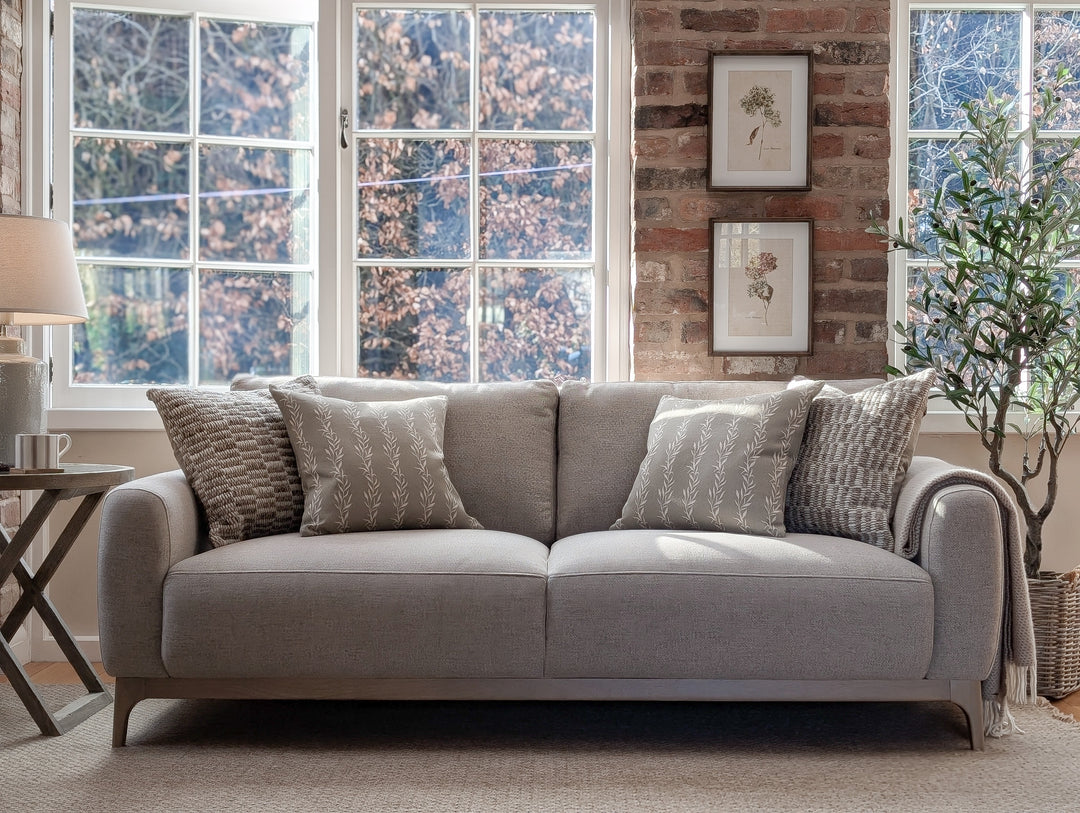 Orford Three Seat Sofa - Taupe Textured