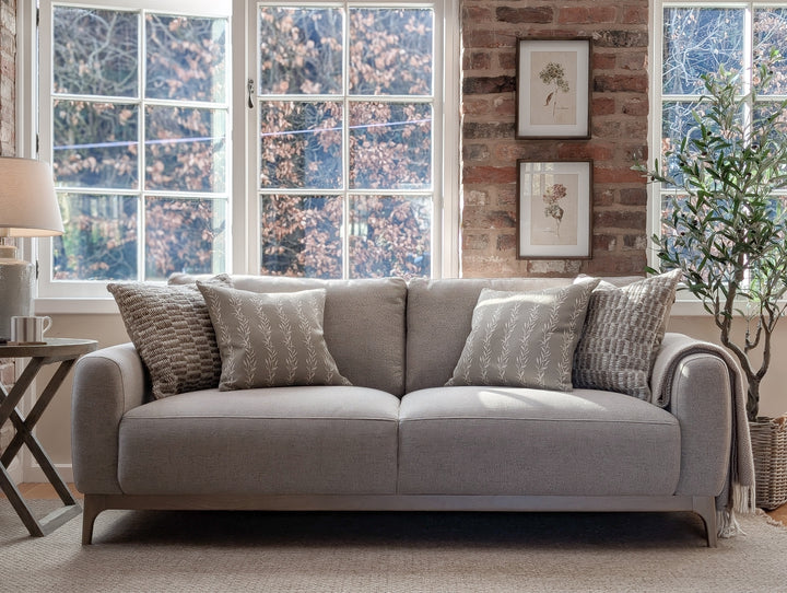 Orford Three Seat Sofa - Taupe Textured