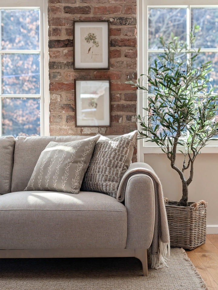 Orford Three Seat Sofa - Taupe Textured