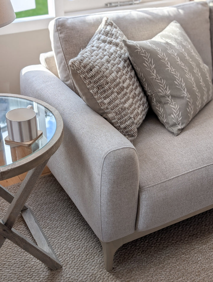 Orford Two Seat Sofa - Taupe Textured
