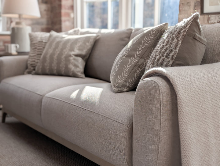 Orford Three Seat Sofa - Taupe Textured