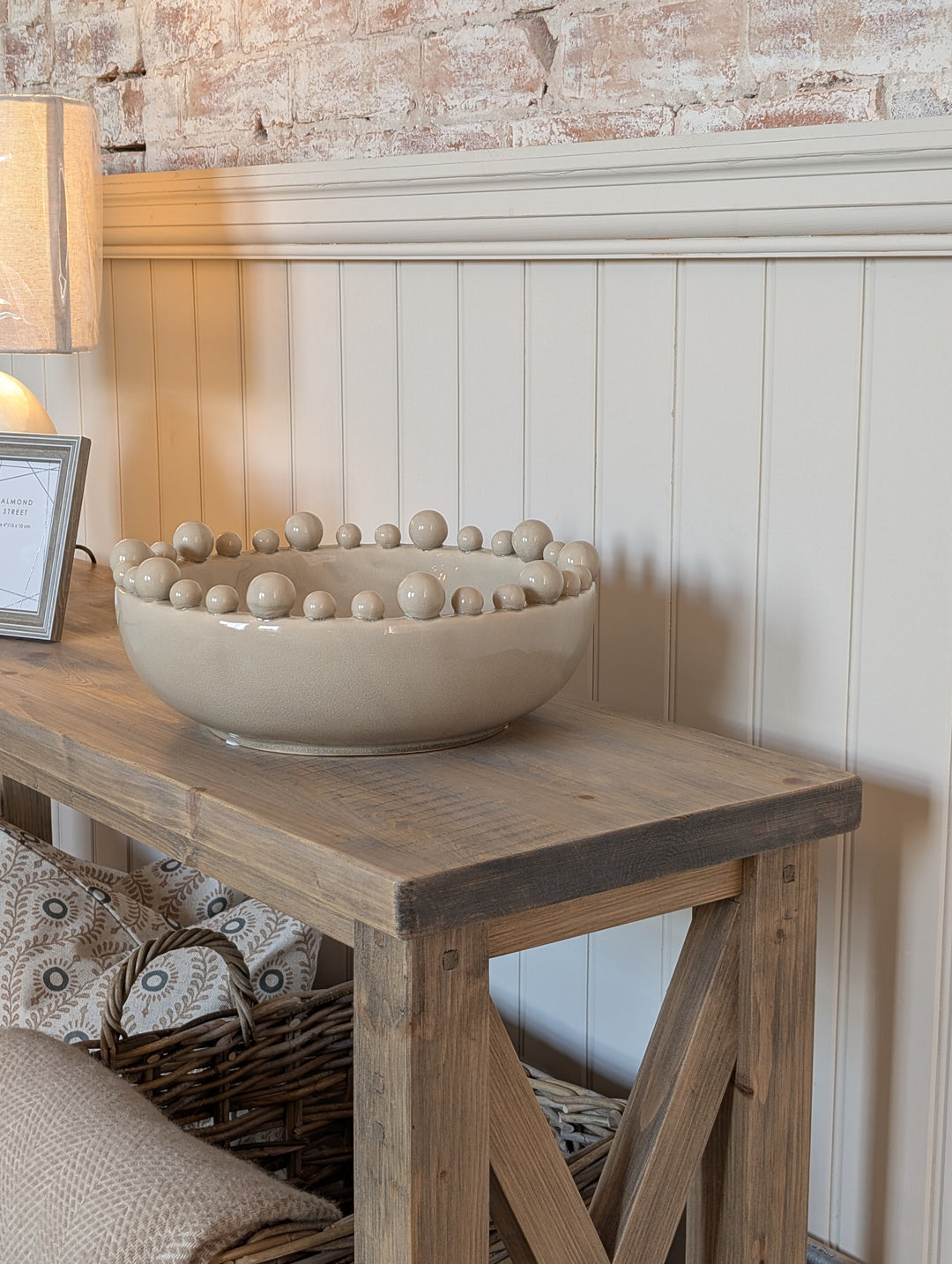 Tatton Criss Cross Console Table