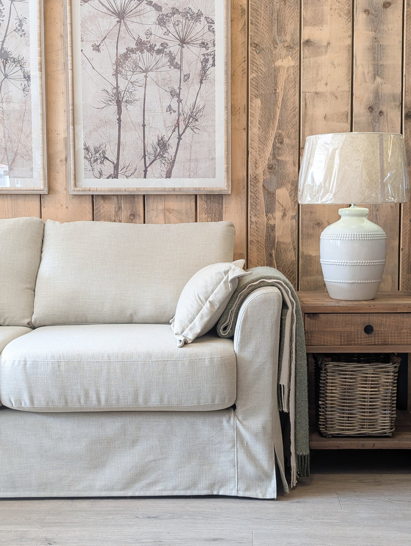 Kingham Loose Cover Sofa (Keystone Earth)