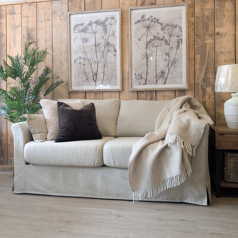 Kingham Loose Cover Sofa (Keystone Earth)