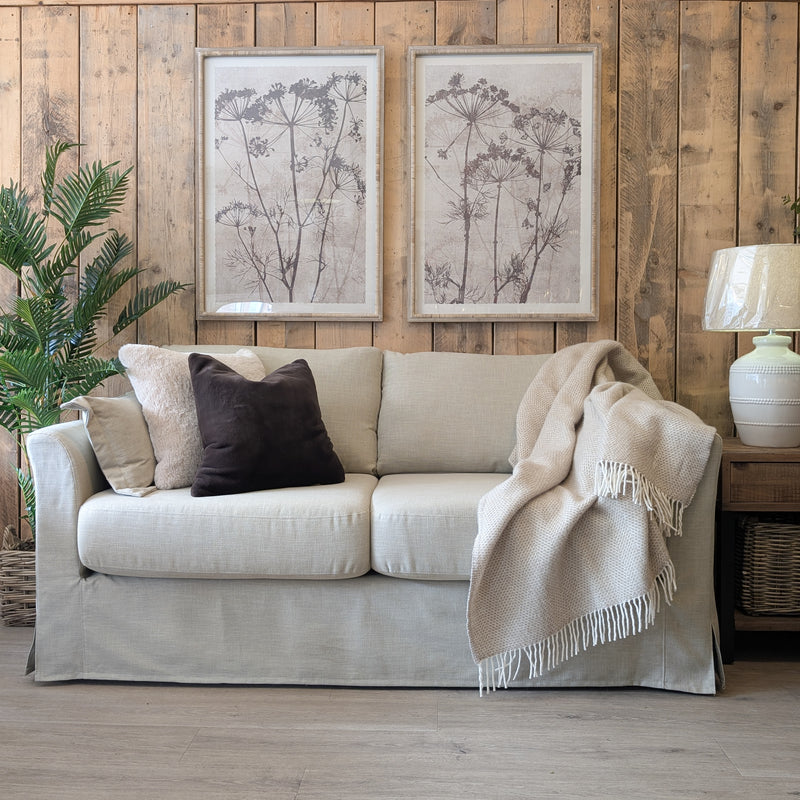 Kingham Loose Cover Sofa (Keystone Earth)