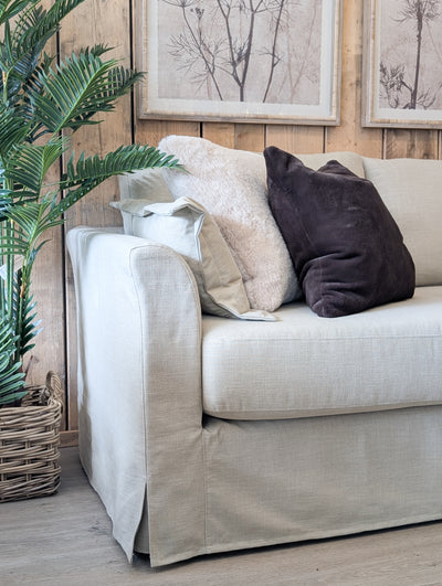 Kingham Loose Cover Sofa (Keystone Earth)