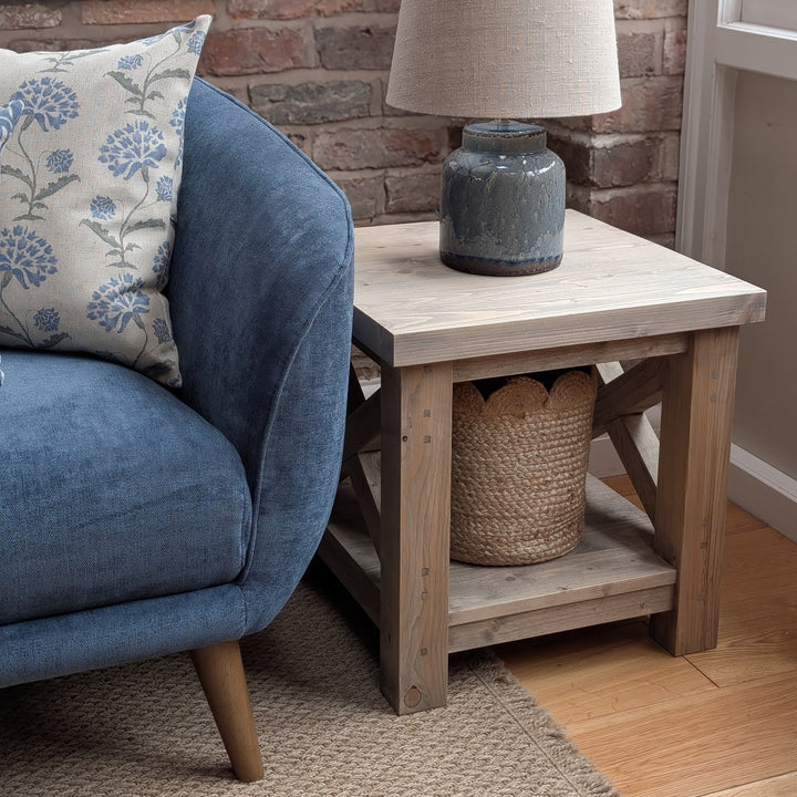 Tatton Criss Cross Lamp Table