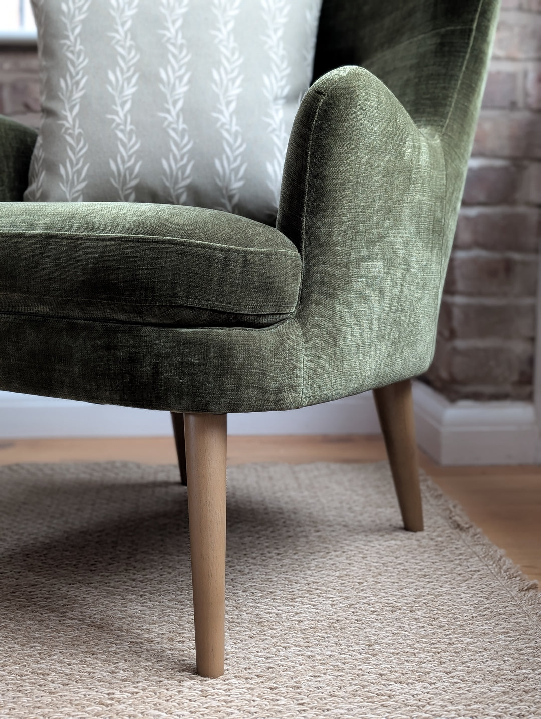 Fabulous Florence Armchair - Soft Green
