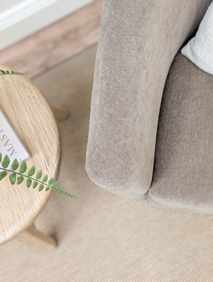 Tubby Tub Chair - Paddle Soft Brown