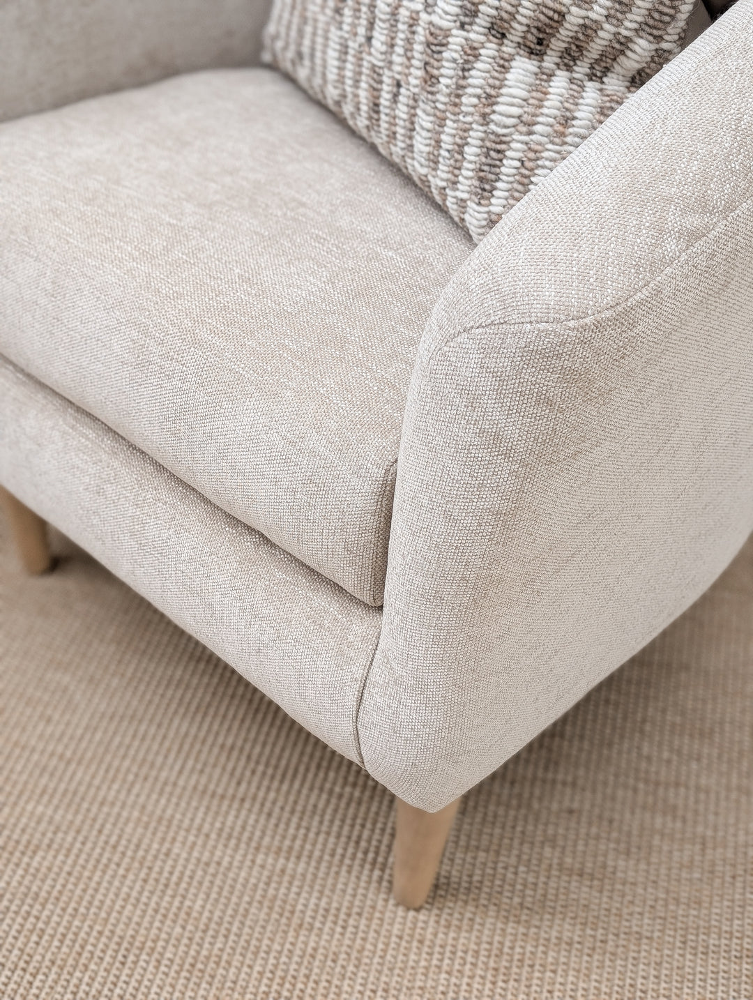 Tubby Tub Chair - Abalone Taupe