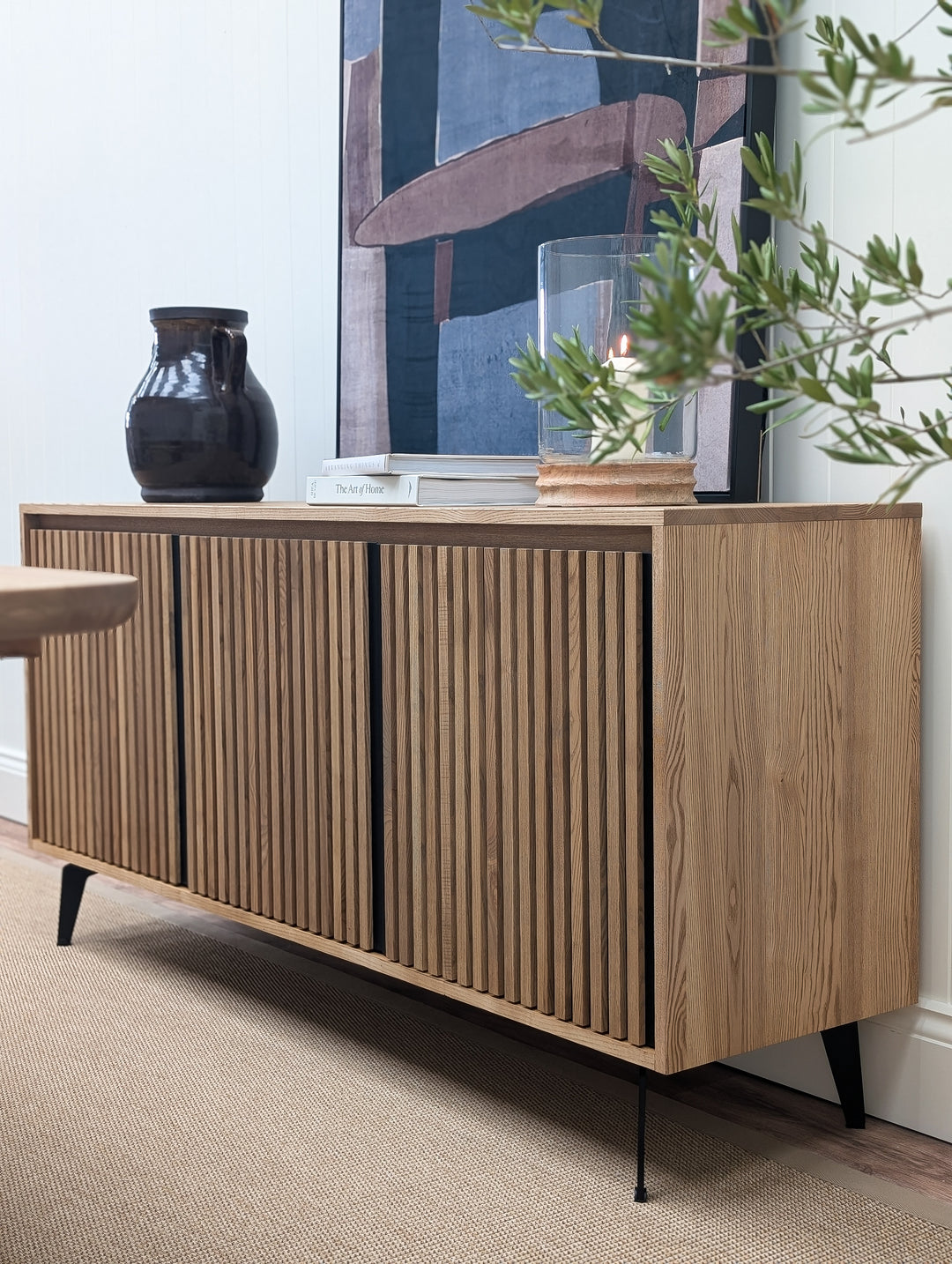 Greenwich Oak 3 Door Sideboard
