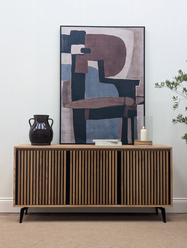 Greenwich Oak 3 Door Sideboard