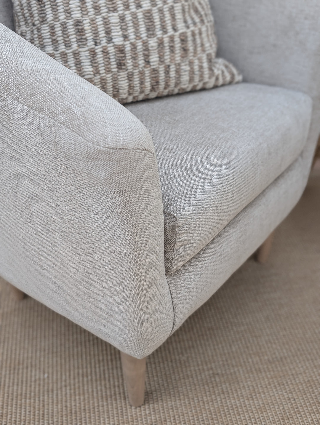 Tubby Tub Chair Arlan Noble Taupe
