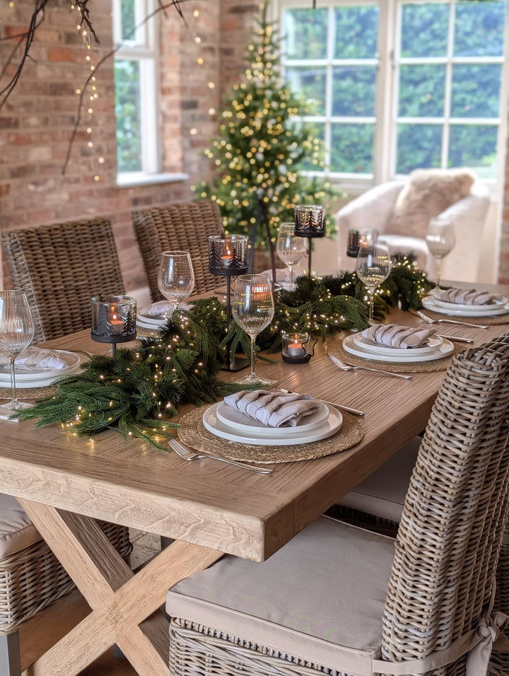 Grandis Pre-Lit Fir Christmas Tree – 6ft / 180cm