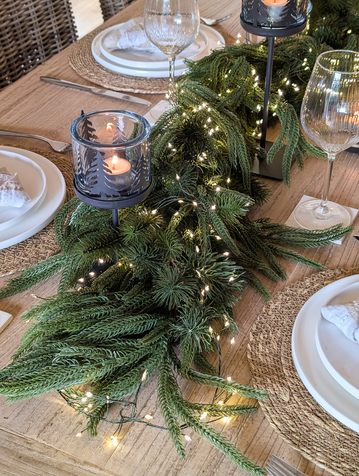 Real Touch Mixed Evergreen Garland (183cm)
