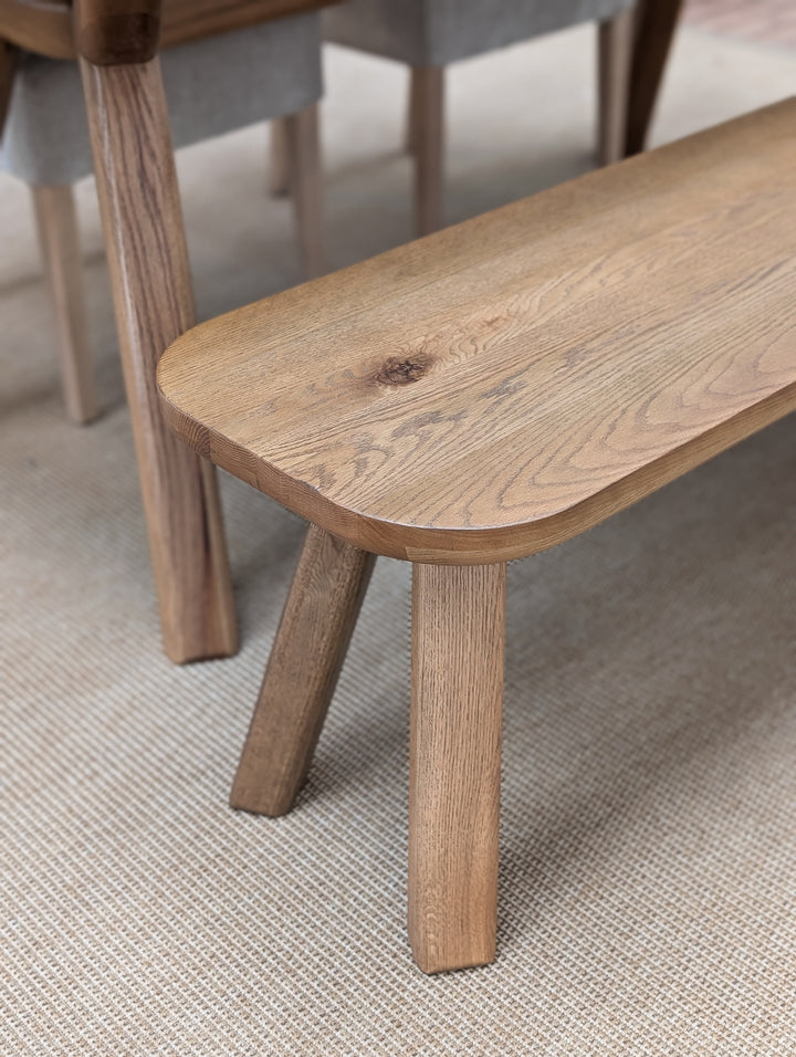 Albany Bench in Oak 220cm