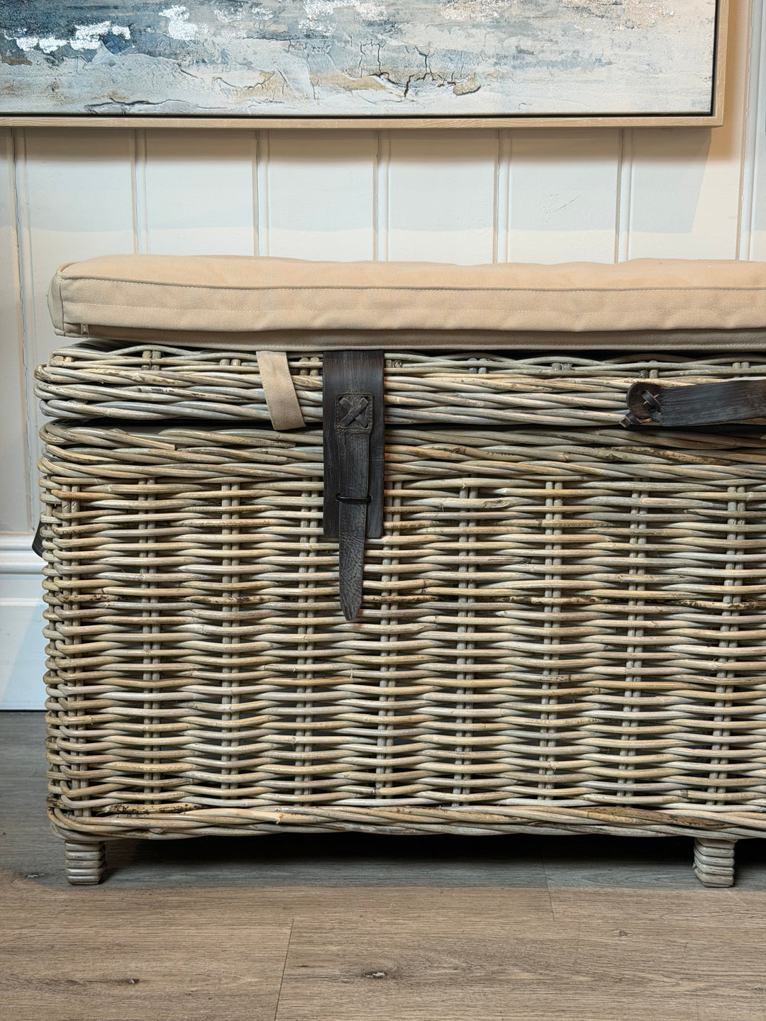 Maine Storage Bench with Cushion