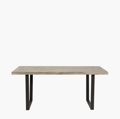 Macey Acacia Wood Dining Table (220cm)