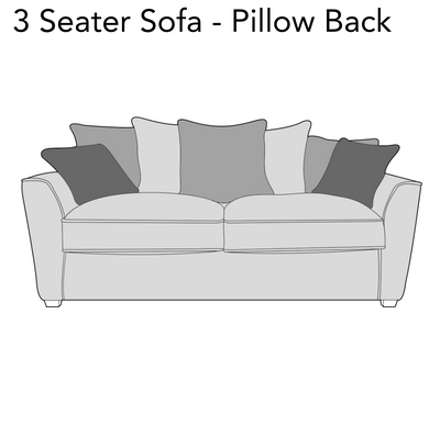 Holland Sofa Collection - Pillow Back