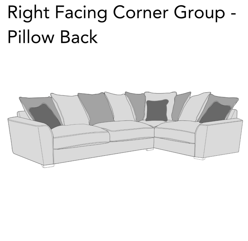 Holland Sofa Collection - Pillow Back