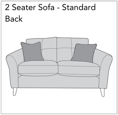Millie Sofa Collection - Standard Back