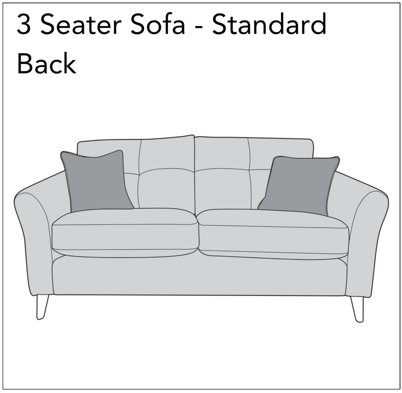 Millie Sofa Collection - Standard Back
